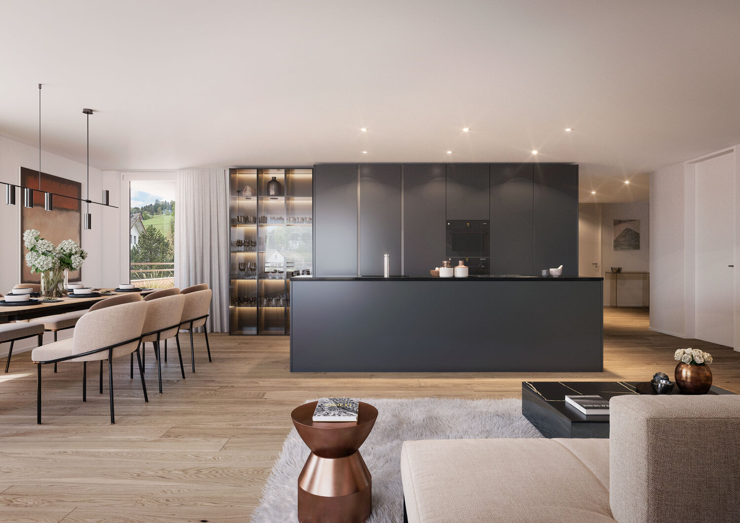 Merlischachen, 4.5-Zimmerwohnung, 3A-2.1, Stil-Variante Pilatus