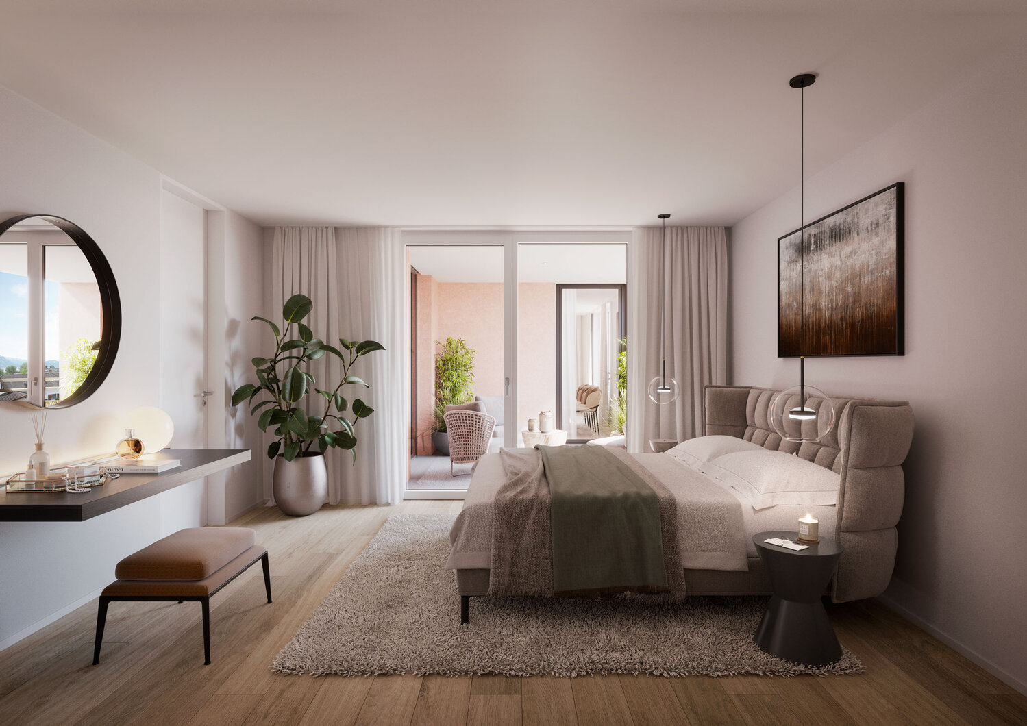 Merlischachen, 4.5-Zimmerwohnung, 3A-2.1, Stil-Variante Bürgenstock