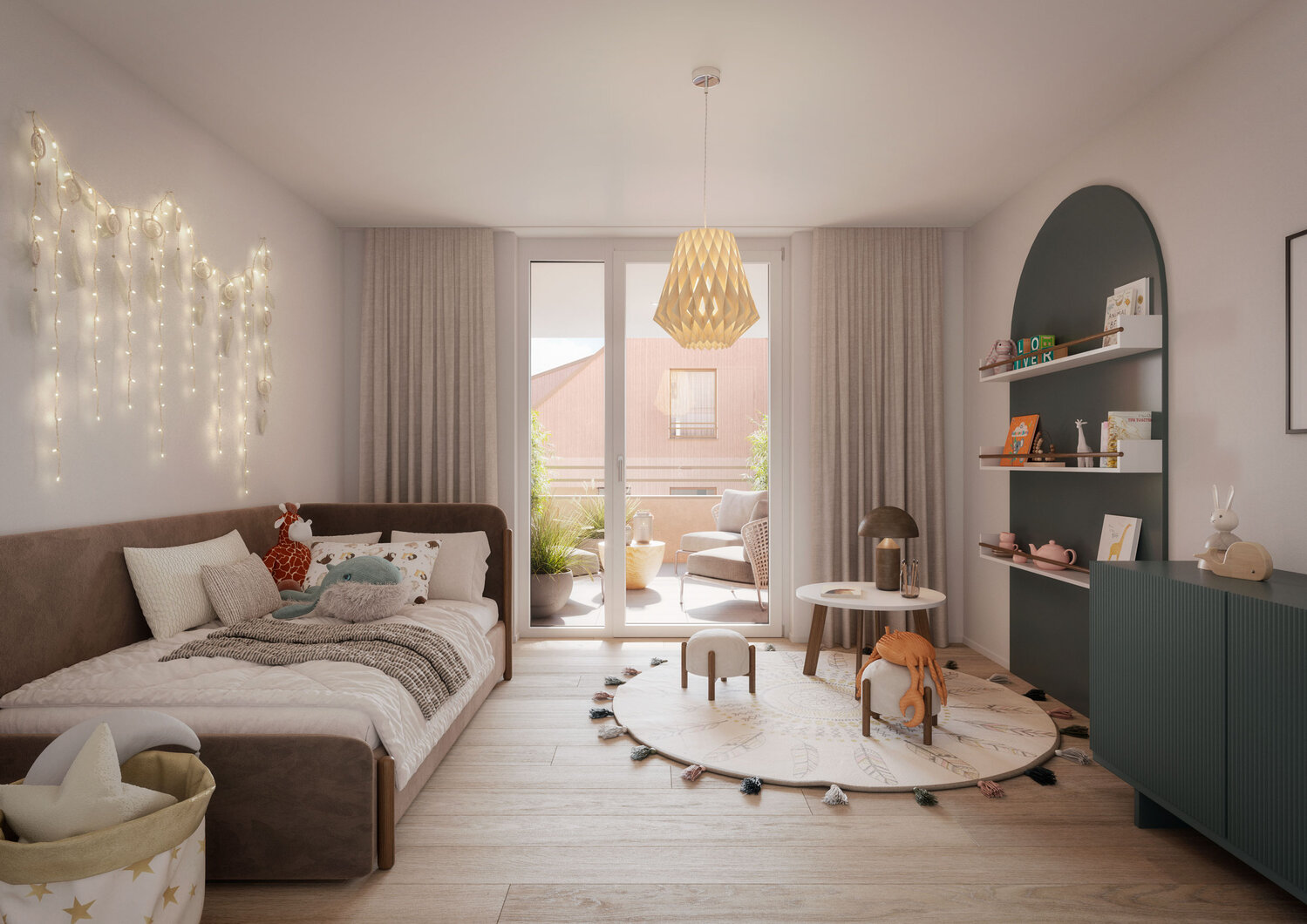 Merlischachen, 4.5-Zimmerwohnung, 3A-2.1, Stil-Variante Bürgenstock