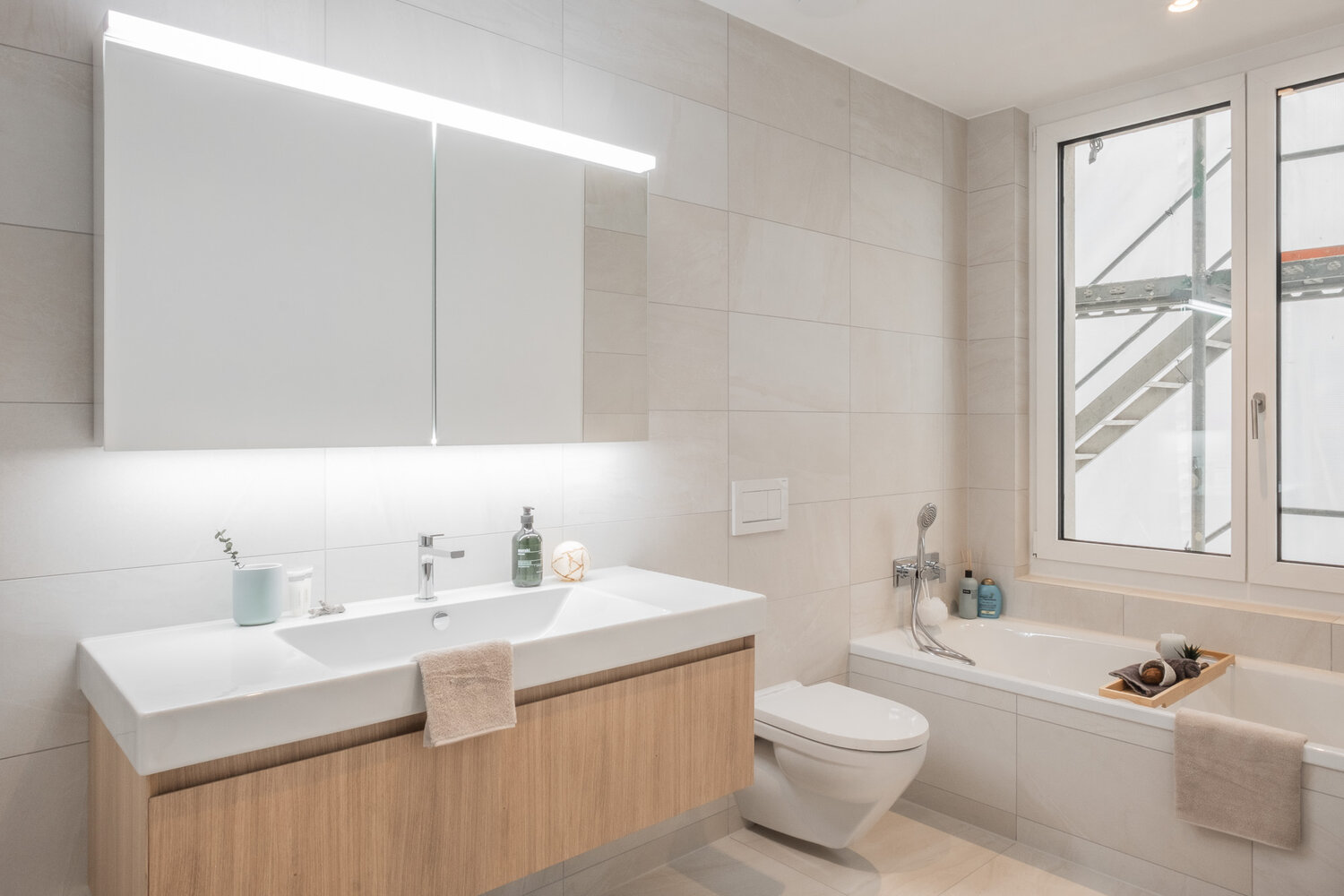 Merlischachen, 3.5-Zimmer-Musterwohnung, Stil-Variante Bürgenstock