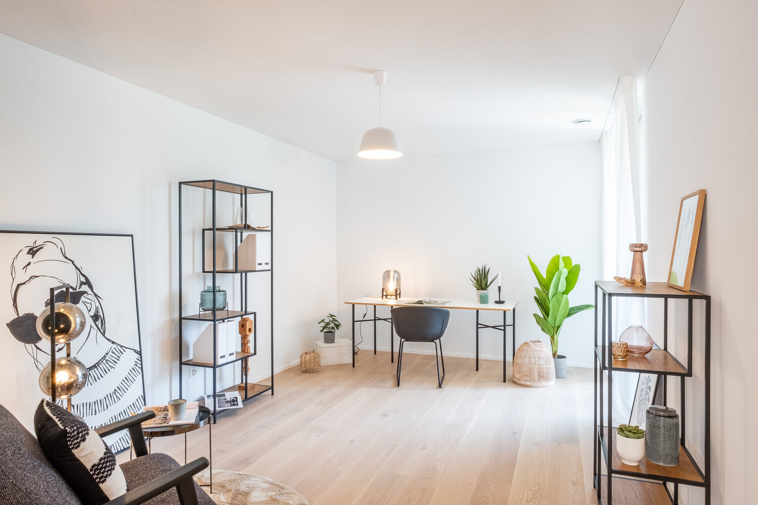 Merlischachen, 3.5-Zimmer-Musterwohnung 1, Stil-Variante Bürgenstock