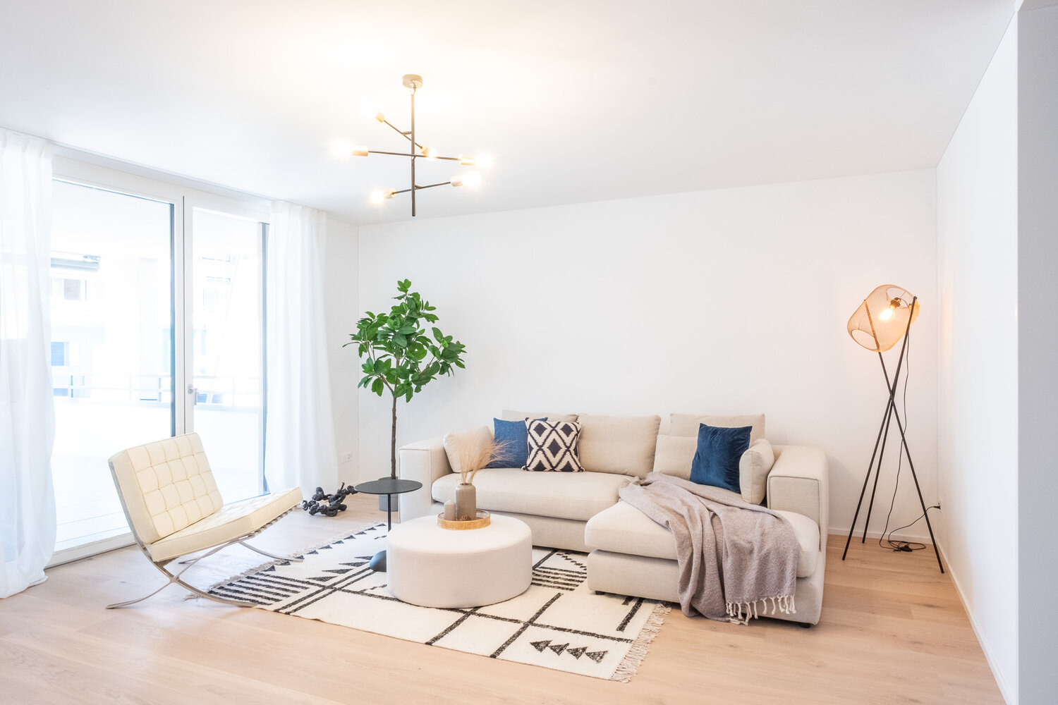 Merlischachen, 3.5-Zimmer-Musterwohnung 1, Stil-Variante Bürgenstock